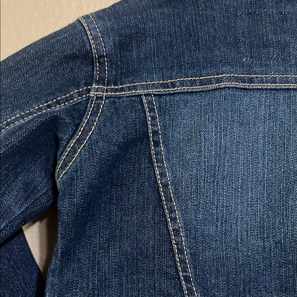 The Children's Place Blue Jean Jacket Classic Style Girls 12-18Mos - Picture 7 of 11
